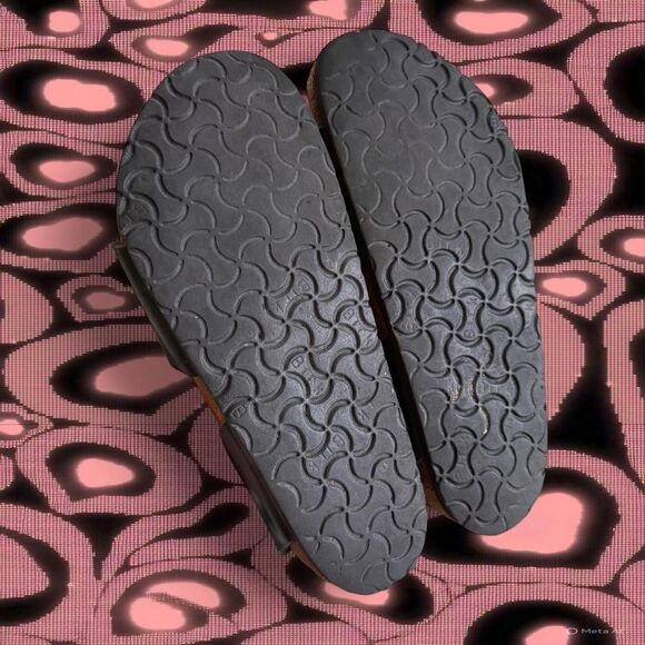 Birkenstock Bali Women's Black Leather Ankle Strap Sandals - Picture 3 of 5